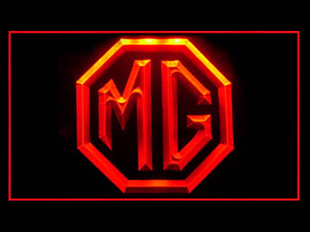 MG Morris Garage LED Light Sign